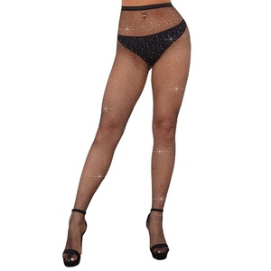 Collants résille fins en nylon semi-transparents pour femme, motif maille fine, style sexy, pour l'hiver - Product Image 5