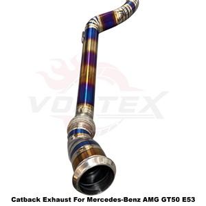 Vortex Factory-Direct Gradient-Ti Piping <b>Kit</b> For Mercedes-Benz AMG GT50 E53 Luxury-Tuning - Product Image 4