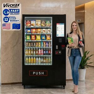 Slimme AI-aangedreven koelautomaten met touchscreen voor frisdranken, snacks en andere levensmiddelen en dranken. - Product Image 1