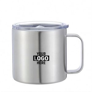 Wholesale 12oz/14oz/16oz Double Wall Vacuum <b>Insulated</b> Stainless Steel Travel <b>Mug</b> Custom Logo Coffee Camping Cup With Lid - Product Image 1
