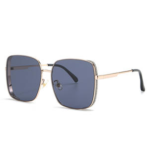 Gafas de Sol de Lujo con Montura Completa <span class=keywords><strong>para</strong></span> <span class=keywords><strong>Mujer</strong></span>, <span class=keywords><strong>Lentes</strong></span> Polarizadas UV400, Elegantes Gafas de Sol con Montura <span class=keywords><strong>para</strong></span> Dama - Product Image 1