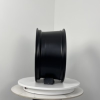Jantes concaves de haute qualité 19x8.5 19x9.5 5x112 ET32 38 Noir mat avec bord usiné