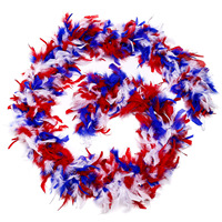 Boa en plumes de dinde arc-en-ciel, teintes variées, pour fête, danse, mariage, costume, carnaval, décoration DIY