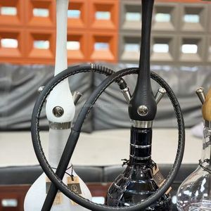 Wookah-Style Premium <b>Hookah</b> | Handcrafted Wooden <b>Hookah</b> with Sturdy Glass Base for Lounge and Home Enjoyment - Product Image 1