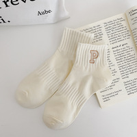 Vente en gros de chaussettes de Sport en coton respirantes, courtes et personnalisées