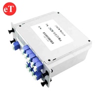 18 canaux 1260 ~ 1620nm LC/UPC LGX Type Cassette WDM oasm Mux Demux Module CWDM