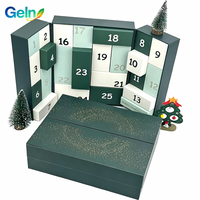 Boîtes de calendrier de l'avent personnalisées en masse, boîte cadeau de compte à rebours de Noël, boîte de calendrier de l'avent vide en carton pour bonbons