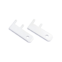 Connecteur de base de carte de circuit imprimé de type drapeau 187-50, connecteur de soudure, connecteur coudé à sept côtés à 4,8 broches