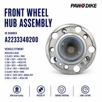 Roulement de roue OE A2233340200, pièce de rechange pour Classe S W223 2020, Classe C W206 2021, traction avant