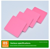 Feuilles de mousse PVC imperméables, taille personnalisée, échantillons A4 avec service de découpe, épaisseur 0,5-30 mm