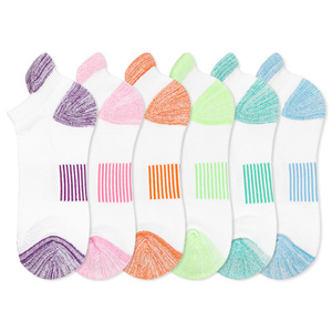 Fábrica de colores al por mayor logotipo personalizado Funky tobillo alto rendimiento entrenamiento atlético hombres mujeres 100% calcetines deportivos de algodón - Product Image 2
