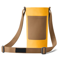 Housse de protection pour tasse imperméable d'extérieur, sac bandoulière avec sangle réglable, pour randonnée et camping, en microfibre et cuir synthétique