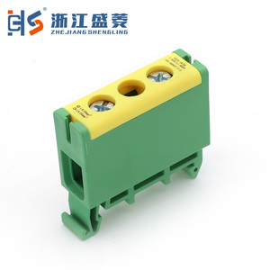 SAL5-16 16mm vít kết nối niken-mạ Đồng 2-cực 32A công nghiệp nhôm Điện Cáp thiết bị đầu cuối hộp UTJ5-16 - Product Image 5