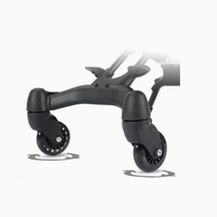 Poussette 4 roues pliable légère et écologique pour enfants/sécurité bébé poussette pour enfants