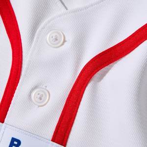 Maillot de baseball cousu République Dominicaine 2026, taille 27 #   Guerrero Jr 22 #   Soto 44 # Rodriguez 23 # Maillot de baseball Tatis Jr World Baseball Classic - Product Image 3