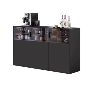 Lussuosa Credenza e Mobile Contenitore Moderno Minimalista in Legno Massello da Parete, Ideale per l'Ingresso di una Villa - Product Image 6
