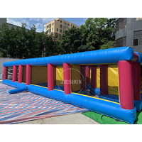 Velaze gonflable amovible, rouge et bleu, 39 pieds, 2020g, pour le camping