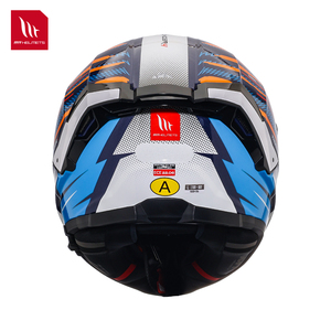 หมวกกันน็อค Cascos Para Moto MT Helmets Thunder4 แบบเต็มใบ  วัสดุ ABS  ลายกราฟิก  ระบบปลดเร็ว  ชิลด์ใส  ได้รับมาตรฐาน ECE - Product Image 5