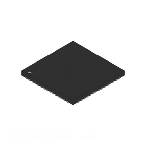 Composants de circuit électronique d'acquisition de données ADC12DC080CISQE/NOPB 60 WFQFN exposés d'origine - Product Image 1