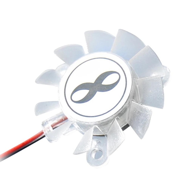 35MM Diameter DC12V 4010 oil-containing small computer cooling fan with XH2.0 interface cable length 9cm huakeshengyeic