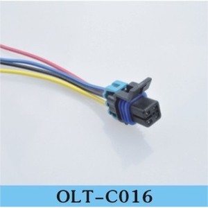 Conector Automotriz Olt C037 de 2 Posiciones, Enchufe de Plástico Negro de Uso General - Product Image 3