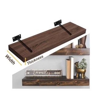 Original Metal L <strong>Shelf</strong> <strong>Brackets</strong> Floating <strong>Shelf</strong> <strong>Bracket</strong> Invisible Wall Mount for Home Office Improvement - Product Image 2