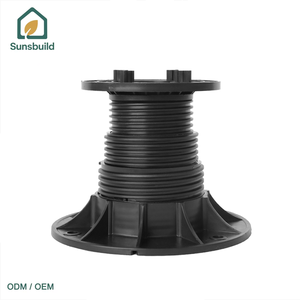 Système de piétement réglable Sunsbuild pour terrasse sur toit, sol surélevé, installation de carrelage et de pierre en extérieur - Product Image 1