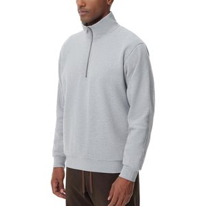Sweat-shirt polaire mi-zippé pour homme FOXA, col montant, poids moyen, respirant, idéal pour l'entraînement - Product Image 2