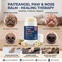 Bálsamo Protector para Patas de Mascotas 2oz, Crema Terapéutica Curativa para Nariz Seca e Hiperqueratosis, Para Todas las Razas de Perros, Cera Natural Hidratante, Marca Privada