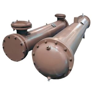 Inundado tipo Shell e Tubo trocador de calor Condensador De Água Do Mar Marinho Anti corrosão Refrigerado trocador de calor - Product Image 1