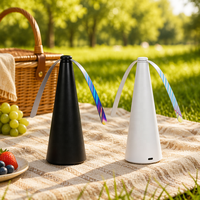Ventilateur anti-mouches portable suspendu, silencieux, alimenté par batterie, pour table, répulsif anti-insectes pour barbecue en extérieur, pique-nique, jardin, camping, OEM