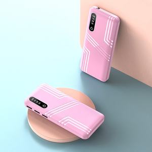 Batterie externe portable avec logo personnalisé, haute capacité, charge rapide 3600 mAh/4800 mAh, affichage LED, alimentation mobile, cadeau - Product Image 3