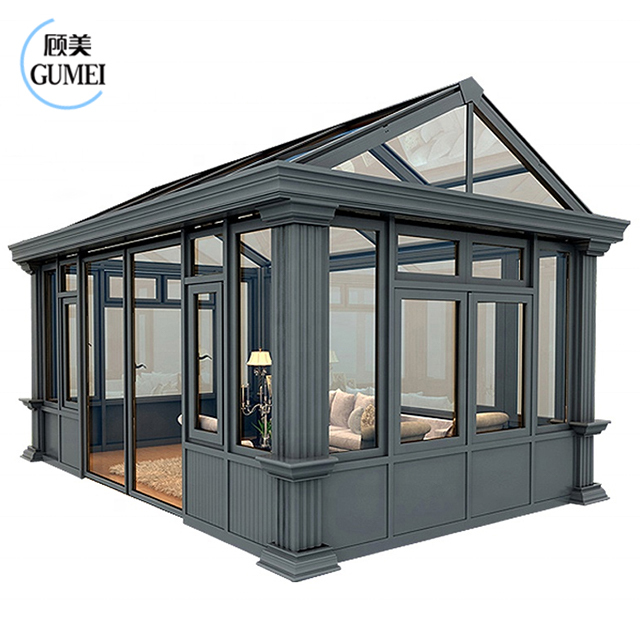 Free Standing Insulated Veranda Sunroom Glass