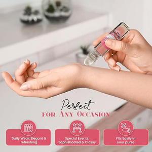 Huile de parfum QHD de qualité supérieure, senteur bonbon rose, caramel et vanille, sans alcool, fournie directement par l'usine - Product Image 5