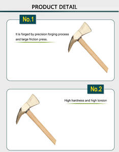 เครื่องมือไม่เกิดประกายไฟ ขวานดับเพลิงแบบป้องกันการระเบิด เครื่องมือช่าง  เครื่องมือตัดผนังเบา Hayonex - Product Image 6