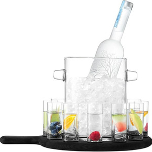 Paddle Vodka Set Cores Sortidas Mouthblown Handmade 2 oz Shot <span class=keywords><strong>Glass</strong></span> - Product Image 5