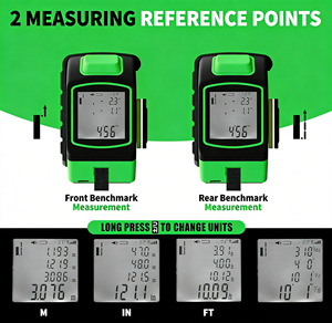 <span class=keywords><strong>Misuratore</strong></span> <span class=keywords><strong>Laser</strong></span> 2-in-1 con Metro a Nastro da 5 Metri Ricaricabile e Mirino <span class=keywords><strong>Laser</strong></span> - Product Image 4