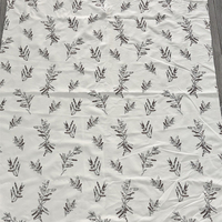 Combinaisons et Robes Longues en Tissu Extensible TR avec Broderie de Paillettes Motif Feuille Végétale, Jupes Mi-longues, Vêtements de Mode Féminine en Gros