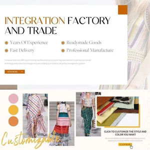 Tissu tricoté par débardeur métallique confortable de rayonne de Spandex Hacci Poly pour l'usage de dames - Product Image 6