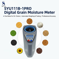 Medidor de Humedad para Granos de Café y Cacao SYU111B-1Pro, Analizador Digital de Contenido de Humedad con Ajuste Automático de Temperatura