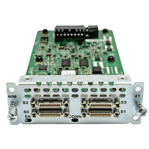สำหรับโมดูลเครือข่าย WAN แบบอนุกรมซิงโครนัส 4 พอร์ต NIM-4T สำหรับเราเตอร์ซีรีส์ ISR4000 - รับประกัน 1 ปี - Product Image 1