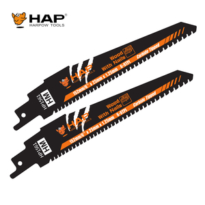 <span class=keywords><strong>Accessoires</strong></span> pour machines-outils Lame de scie alternative à pointe de carbure 6 pouces 6-9TPI Pointe en carbure TCT pour couper le <span class=keywords><strong>bois</strong></span> avec clou - Product Image 1