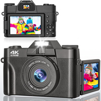 Appareil photo numérique rétro de poche 4K CMOS 56MP sans miroir, compact, portable, avec WiFi, utilisé pour le streaming en direct et le vlogging