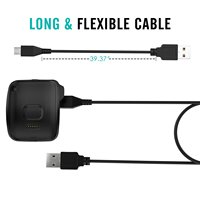 Chargeur USB pour montre intelligente, Station d'accueil, socle de chargement, pour Samsung Galaxy Gear S SM R750, avec câble USB