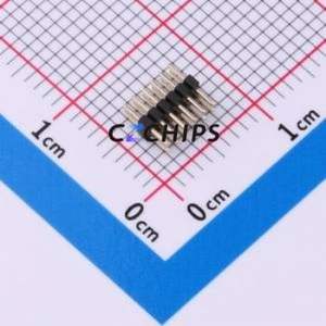 ZX-PZ1.0-2-6PZZ Pin Header Through hole Component (THT),P=1mm Connector 2x6P 1mm 1mm Pin Header - Product Image 2