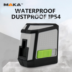 MAKA CE FCC Approved High Precision Self-Leveling Cross Line <strong>Laser</strong> Level Tool <strong>Green</strong> Light for DIY Grading - Product Image 3