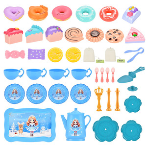 Set da Tè per Bambine, Gioco di Ruolo da Principessa <span class=keywords><strong>con</strong></span> Cibo, Gelato e Torta, Regalo per Bambine dai 3 agli 8 Anni - Product Image 2
