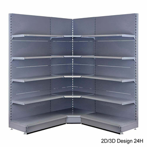 杂货店货架零售展示架 用于补充品商店的货架 商业用货架 - Product Image 1