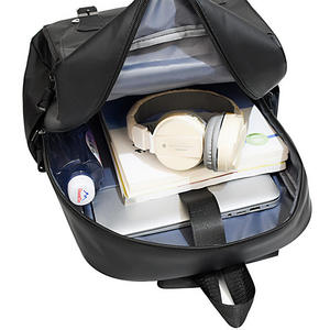 Flip Cover Backpack European American and British Business and Leisure Laptop <b>Bag</b> for <b>College</b> Students - Product Image 2