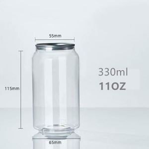 Precio de Fábrica al por Mayor, Latas Desechables Transparentes para Té de Burbujas, Café, Botellas de Plástico para Jugos, Latas de PET para Bebidas - Product Image 2